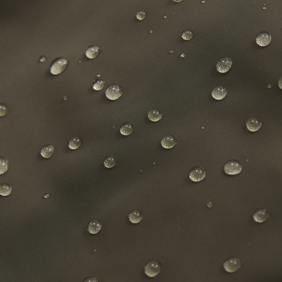 🎄 Abercrombie & Fitch Green Sherpa Lined Hooded Parka - Picture 10 of 16